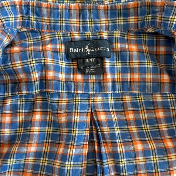 Ralph Lauren Kids Plaid Shirt - Picture 3 of 3